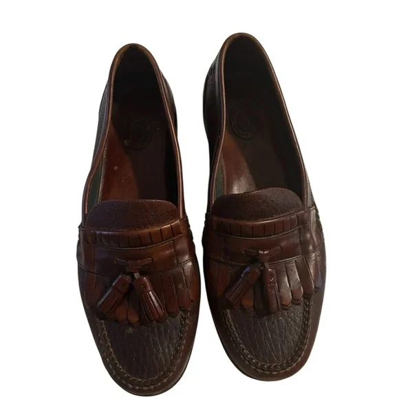 H.S. Trask | Shoes | Hs Trask Brown Leather Mens Tassel  display picture 3